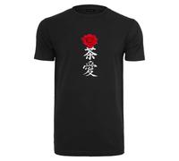 T-shirt Mister Tee Asian Sign Rose Noir XS