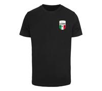 Mister Tee Azurro Italia Crest Short Sleeve T-shirt