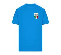 T-shirt Mister Tee Azurro Italia Crest Bleu 3XL