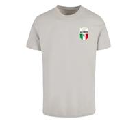T-shirt Mister Tee Azurro Italia Crest Gris XS