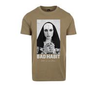 T-shirt Mister Tee Bad Habit Beige S