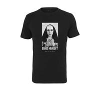 T-shirt Mister Tee bad habit Noir M