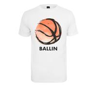 T-shirt Mister Tee Ball Blanc S
