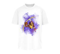 T-shirt Mister Tee Basketball Clouds 2.0 Oversize Blanc S
