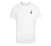 T-shirt Mister Tee Best Noodles Blanc S