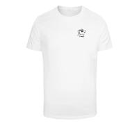 T-shirt Mister Tee Better With Coffee White S