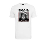 Mister Tee Biggie Crown Short Sleeve T-shirt White M Men