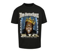 Mister Tee Men's Mt1821-biggie Crown Oversize Tee T-Shirt, Black, XXL