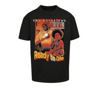 T-shirt Mister Tee Biggie Ready To Die Oversize Noir S