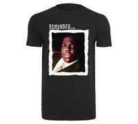 T-shirt Mister Tee biggie remember Noir M
