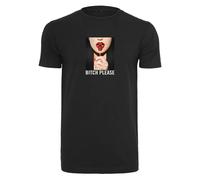 T-shirt Mister Tee bitch pleae Noir XS