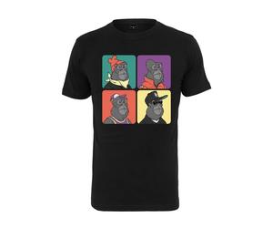 T-shirt Mister Tee Bored Gorilla Multi Noir XS