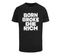 T-shirt Mister Tee Born And Die Noir M