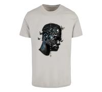 T-shirt Mister Tee Butterfly Effect Gris M