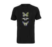 T-shirt Mister Tee Butterfly Night Noir M