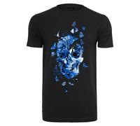 T-shirt Mister Tee Butterfly Skull Noir XL