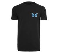 T-shirt Mister Tee Butterfly Winter Noir XS