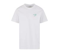 T-shirt Mister Tee Chasing Aces Smiling Faces Blanc L
