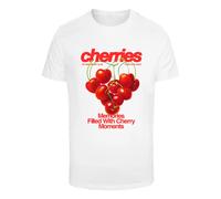 T-shirt Mister Tee Cherry Moments Blanc M