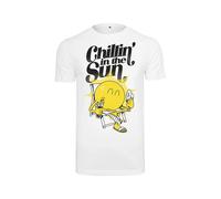 T-shirt Mister Tee Chillin' the Sun Blanc S