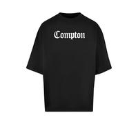 T-shirt Mister Tee Compton Huge Noir L