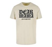 T-shirt Mister Tee Dear Mama Beige XS