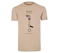 T-shirt Mister Tee Depresso Beige S