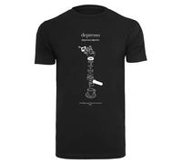 T-shirt Mister Tee Depresso Noir S