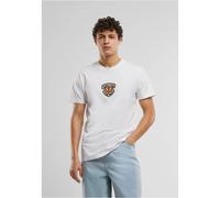 T-shirt Mister Tee Detroit Tiger Head Patch Blanc S
