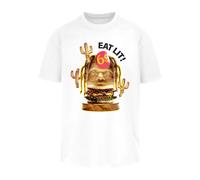Mister Tee Eat Lit Oversize T-shirt White XL Men