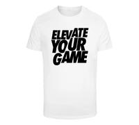 T-shirt Mister Tee Elevate Your Game Blanc M