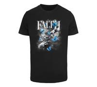Mister Tee T-Shirt MT3563-faith Butterfly, Men's, Black, XXL