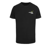 T-shirt Mister Tee Flow Of Live Noir M