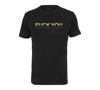 T-shirt Mister Tee fuck it Blanc S