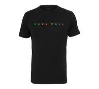 Mister Tee Herren Fuck This Tee T-shirt, schwarz, M