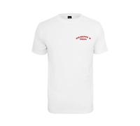 T-shirt Mister Tee giueppe's pizzeria Blanc S