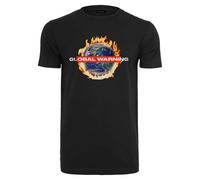 Mister Tee Men's Mt2803-Global Warning Tee T-Shirt, Black, XS