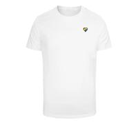T-shirt Mister Tee Glossy Heart Pride Blanc 2XL