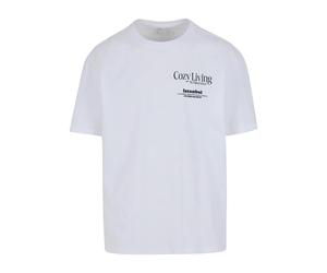 T-shirt Mister Tee Good Things Take Time Blanc S
