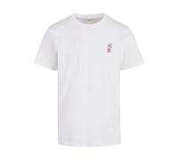T-shirt Mister Tee Good Vibes Drink EMB Blanc XL