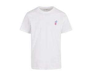 T-shirt Mister Tee Good Vibes Drink EMB Blanc XL