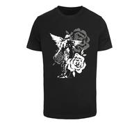 T-shirt Mister Tee Grace In Bloom Noir 2XL