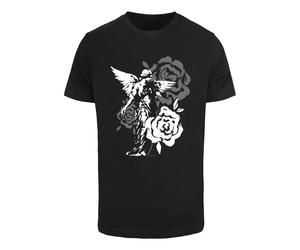 T-shirt Mister Tee Grace In Bloom Noir XL