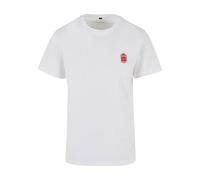 T-shirt Mister Tee Have A Drink EMB Blanc XS