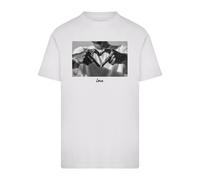 T-shirt Mister Tee Heart Blanc M