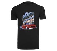 T-shirt Mister Tee Hollywood Car Noir 3XL