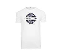 T-shirt Mister Tee Hustle Hard (GT) Blanc L
