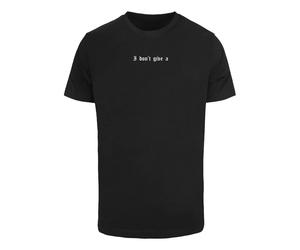 T-shirt Mister Tee I Don't Give A Noir M