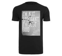 T-shirt Mister Tee I'm Not Arrogant I'm Just Good Noir M