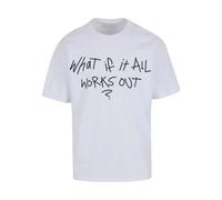 Mister Tee T-Shirt It All Works Out Wording Oversize MT3851